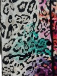 Vorschaubild 4 von Blazer Damen Mehrfarbig Gr. 38/M Baumwolle Tierdruck Animal-Print