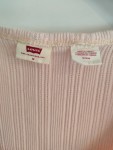 Vorschaubild 6 von Damen Shirt Rippstrick Rosa Gr. M Knopfleiste 3/4-Arm