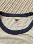 Vorschaubild 5 von Herren T-Shirt Gr. M Weiß Logo-Print Ringer Baumwolle