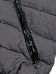 Vorschaubild 3 von Steppjacke Herren Grau Gr. 52/L Polyamid Uni Modern Langarm Outdoor