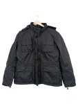 Vorschaubild 1 von Outdoorjacke Herren Gr. 52/L Schwarz Polyester Uni Langarm