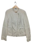 Vorschaubild 1 von Steppjacke Damen Gr. 44/XXL Beige Baumwolle Uni Casual Langarm