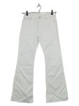 Vorschaubild 1 von Jeans Straight Leg Damen Weiß Gr. W28 Baumwolle Uni Casual Freizeit