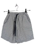 Vorschaubild 1 von Shorts Herren Gr. W32/48/M Grau Baumwolle Gestreift Casual Freizeit L24