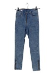 Vorschaubild 1 von Damen Jeans Slim Fit Blau W29 Reißverschluss Baumwolle L26