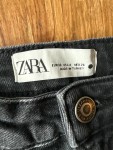 Vorschaubild 3 von High Waist Jeans Damen Gr. S 36 Schwarz Uni Baumwolle Stretch