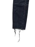 Vorschaubild 4 von High Waist Jeans Damen Gr. S 36 Schwarz Uni Baumwolle Stretch