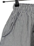 Vorschaubild 4 von Shorts Herren Gr. W32/48/M Grau Baumwolle Gestreift Casual Freizeit L24