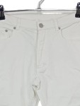 Vorschaubild 2 von Jeans Straight Leg Damen Weiß Gr. W28 Baumwolle Uni Casual Freizeit
