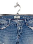 Vorschaubild 2 von Ripped Jeans Damen Blau Gr. W28/36/S Baumwolle Uni Casual