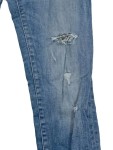 Vorschaubild 3 von Ripped Jeans Damen Blau Gr. W28/36/S Baumwolle Uni Casual