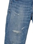 Vorschaubild 4 von Ripped Jeans Damen Blau Gr. W28/36/S Baumwolle Uni Casual