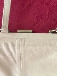 Vorschaubild 5 von Damen Clutch Leder Beige Elegant Abendtasche Handtasche