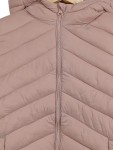 Vorschaubild 2 von Steppjacke Kinder Gr. 152 Rosa Polyamid Uni Casual Langarm Alltag