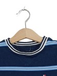 Vorschaubild 3 von T-Shirt Kinder Blau Gr. 110 Baumwolle Gestreift Casual Kurzarm