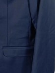 Vorschaubild 3 von Sakko Herren Blau Gr. 46/S Uni Business Langarm Knopfleiste Schurwolle