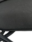 Vorschaubild 3 von Rucksack Damen Schwarz Polyurethan Uni Casual Alltag Knopf Mittel