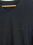 Vorschaubild 2 von T-Shirt Herren Gr. 52/L Schwarz Baumwolle Uni Basic Kurzarm Alltag