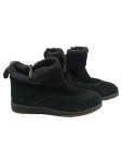 Vorschaubild 1 von Stiefeletten Damen Gr. 40 Schwarz Wildleder Reißverschluss 2.5 cm