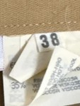 Vorschaubild 2 von A-Linienrock Damen Gr. 38/M Beige Polyester Viskose Uni Klassisch