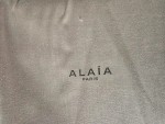 Vorschaubild 3 von Clutch Damen Schwarz Pochette Leder Uni Minimalistisch Elegant Logo Klein