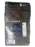 Vorschaubild 3 von Unterhemd Herren Blau Gr. M Baumwolle Uni Basic Ärmellos Alltag Classic