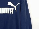 Vorschaubild 3 von Sweatshirt Herren Gr. 54/XL Blau Baumwolle Logo-Print Sportlich Langarm