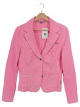 Vorschaubild 1 von Blazer Damen Gr. 34/XS Pink Baumwolle Uni Casual Langarm Freizeit