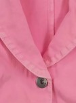 Vorschaubild 4 von Blazer Damen Gr. 34/XS Pink Baumwolle Uni Casual Langarm Freizeit