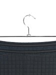 Vorschaubild 3 von A-Linienrock Damen Schwarz Gr. 36/S Polyamid Strukturmuster Modern