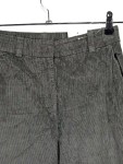 Vorschaubild 2 von Damen Cordhose Grau Gr. 40 Klassisch Baumwolle Elasthan