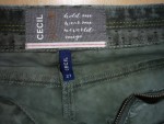 Vorschaubild 2 von CECIL Damen Cargohose Gr. W27/36 Grün Baumwolle Casual
