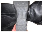 Vorschaubild 5 von Stiefel Damen Gr. 39 Schwarz Leder Reißverschluss 2 cm Casual Alltag Uni