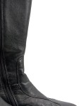 Vorschaubild 3 von Stiefel Damen Gr. 39 Schwarz Leder Reißverschluss 2 cm Casual Alltag Uni