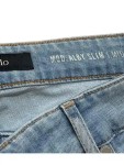 Vorschaubild 4 von Jeans Slim Fit Damen Blau Gr. W30/38/M Baumwolle Uni Casual L29