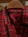 Vorschaubild 3 von Freizeithemd Damen Rot Gr. 34/XS Baumwolle Polyester Kariert Outdoor
