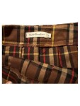 Vorschaubild 3 von Faltenrock Damen Braun Gr. 36/S Polyester Viskose Elasthan Preppy