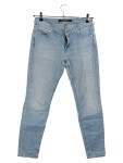Vorschaubild 1 von Jeans Slim Fit Damen Blau Gr. W30/38/M Baumwolle Uni Casual L29