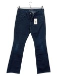 Vorschaubild 2 von Bootcut Jeans Damen Blau Gr. W29/38/M Baumwolle Uni Casual Alltag L32