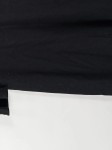 Vorschaubild 4 von Cocktailkleid Damen Gr. 46/3XL Schwarz Viskose Uni Elegant 3/4-Arm