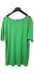 Vorschaubild 2 von T-Shirt Damen Grün Gr. 42/XL Viskose Florales Muster Farbenfroh