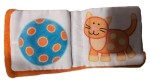 Vorschaubild 1 von Stoffbuch Baby Katze Ball Babybuch Fühlbuch Softbuch