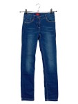 Vorschaubild 1 von Jeans Regular Fit Kinder Gr. 158 Blau Baumwolle Uni Casual Alltag Knopf