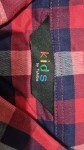 Vorschaubild 4 von Kids Karohemd Jungen Gr. 146-152 Langarm Baumwolle Rot Blau