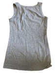 Vorschaubild 2 von Unterhemd Damen Grau Gr. L Baumwolle Meliert Basic Ärmellos Alltag