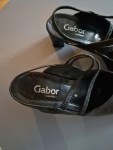 Vorschaubild 2 von Pumps Damen Gr. 36 Schwarz Leder Slip-On 6 cm Klassisch Business Uni