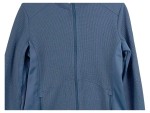 Vorschaubild 2 von Fleecejacke Damen Blau Gr. 40/L Polyester Uni Sportlich Langarm Outdoor