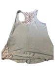 Vorschaubild 2 von Damen Top Gr. S Türkis Spitze Romantisch Tanktop Viskose