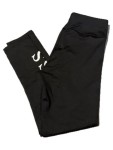 Vorschaubild 2 von Damen Sport Leggings Schwarz Logo Print Gr. S 36 Fitness