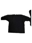 Vorschaubild 5 von Bluse Damen Gr. 44/XXL Schwarz Viskose Uni Elegant 3/4-Arm Festlich